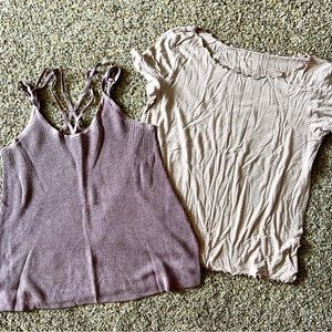 Aerie shirt & tank